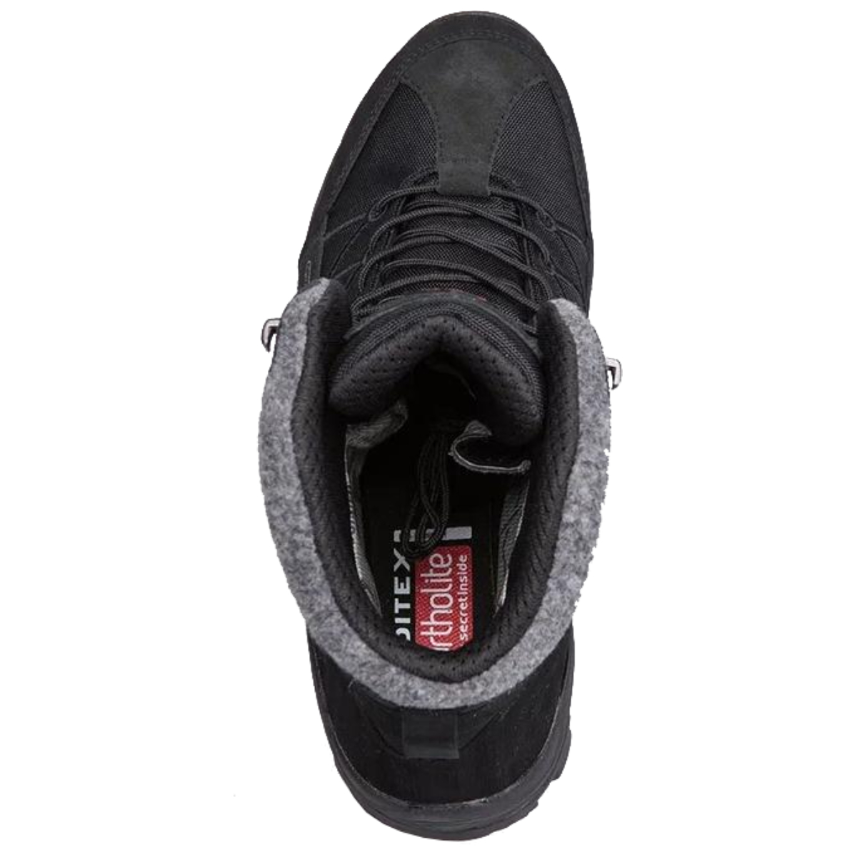 Ботинки BURAN W2377,THINSULATE зима.,черный