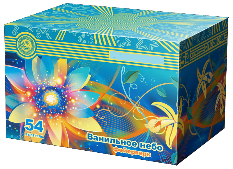Батарея салютов "Ванильное небо" (3/1),