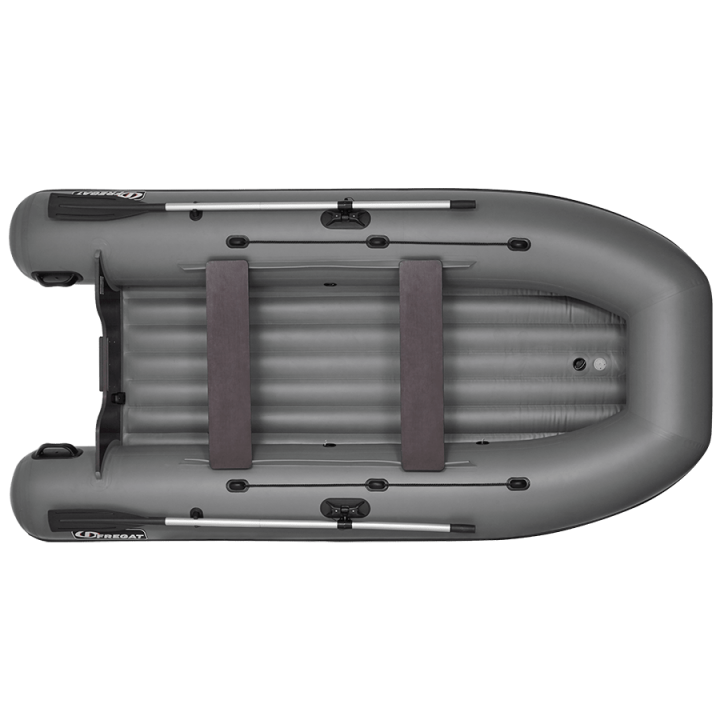 Лодка ПВХ "Фрегат-420" (пайол-1, весла-2, помпа-1, сиденья-2, сумка уп-2, ЗИП-1), до 30 л/с