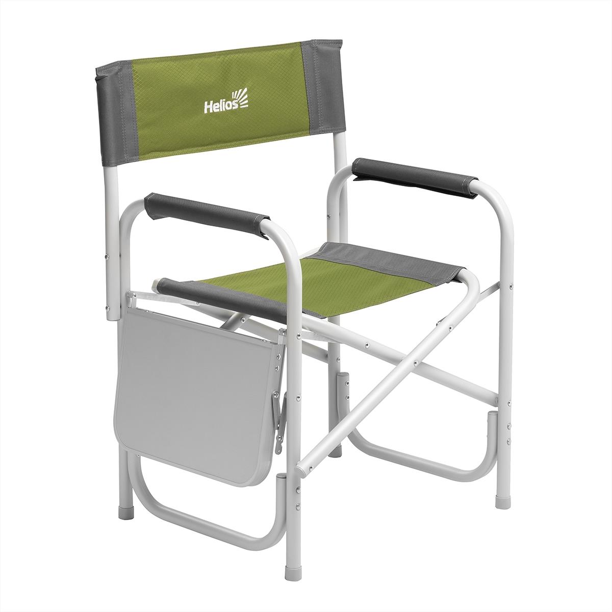Кресло директорское с откидным столиком MAXI серый/зеленый, THS-DC-95200T-M-GG