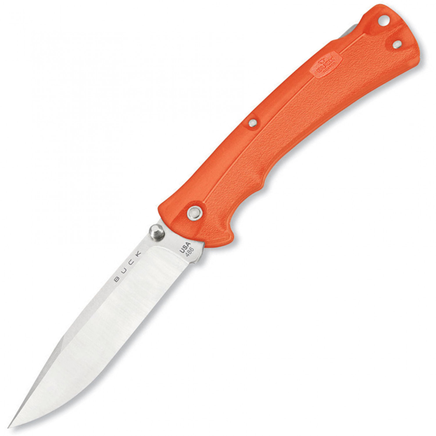 Нож складной Lite MAX (оранж.рук, сталь 420HC)