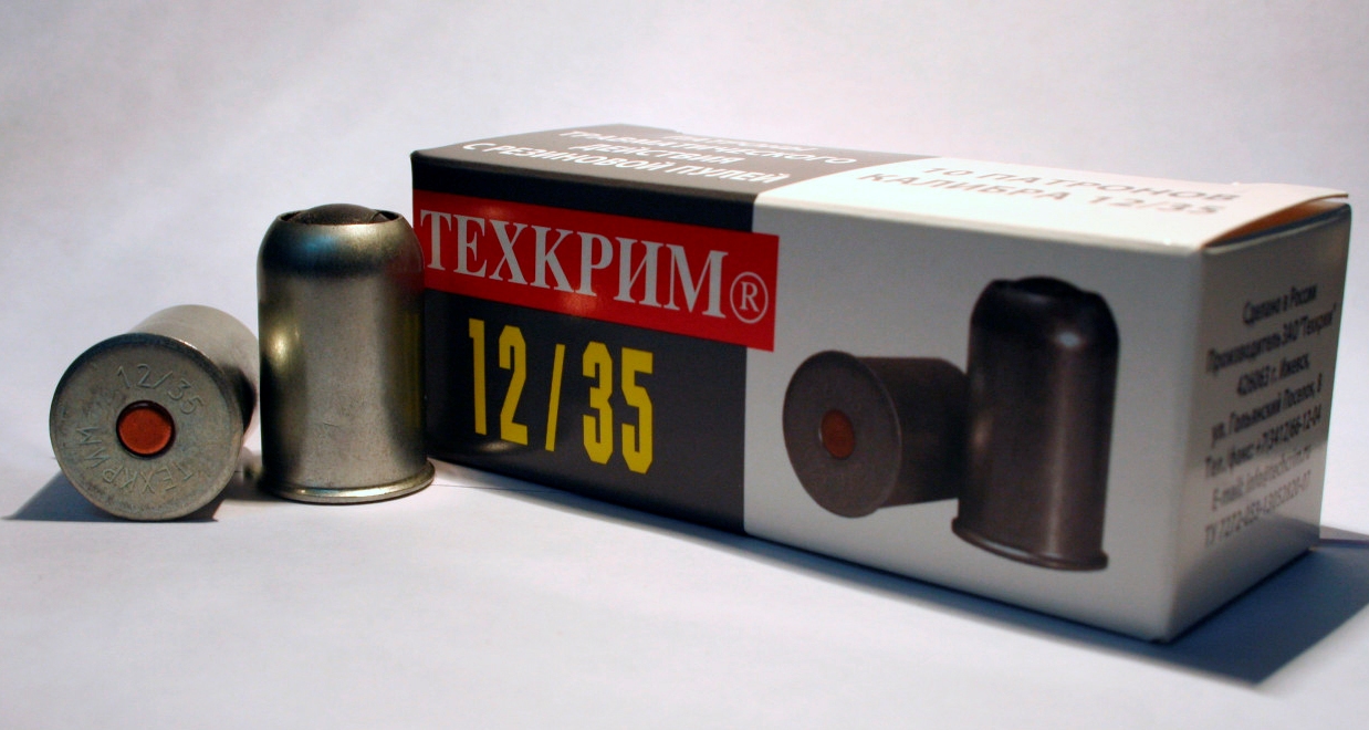 Патрон травматический, к.12*35Т "Хауда"